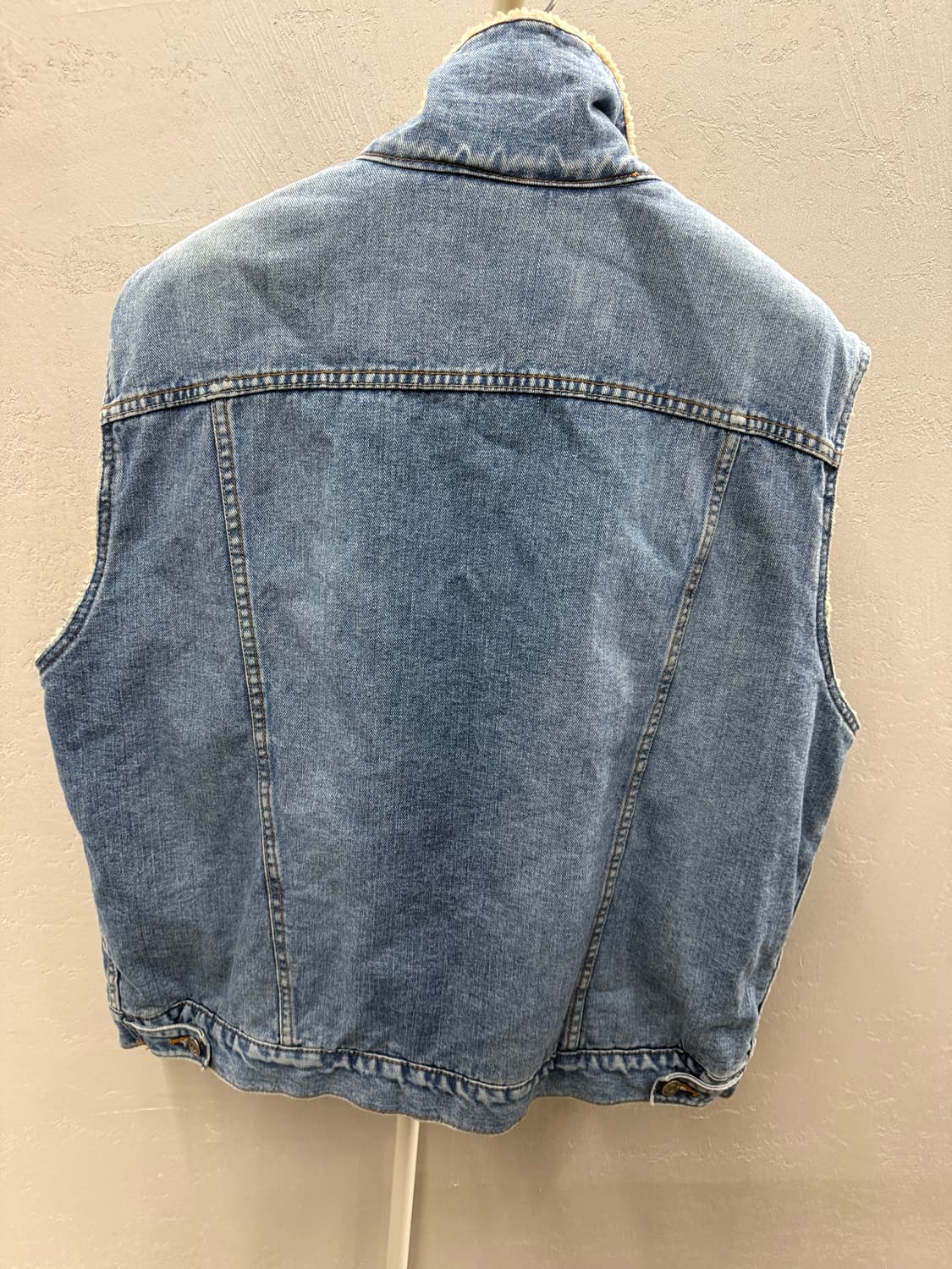 리바이스 쉐르파 데님 조끼 L 상품이미지5