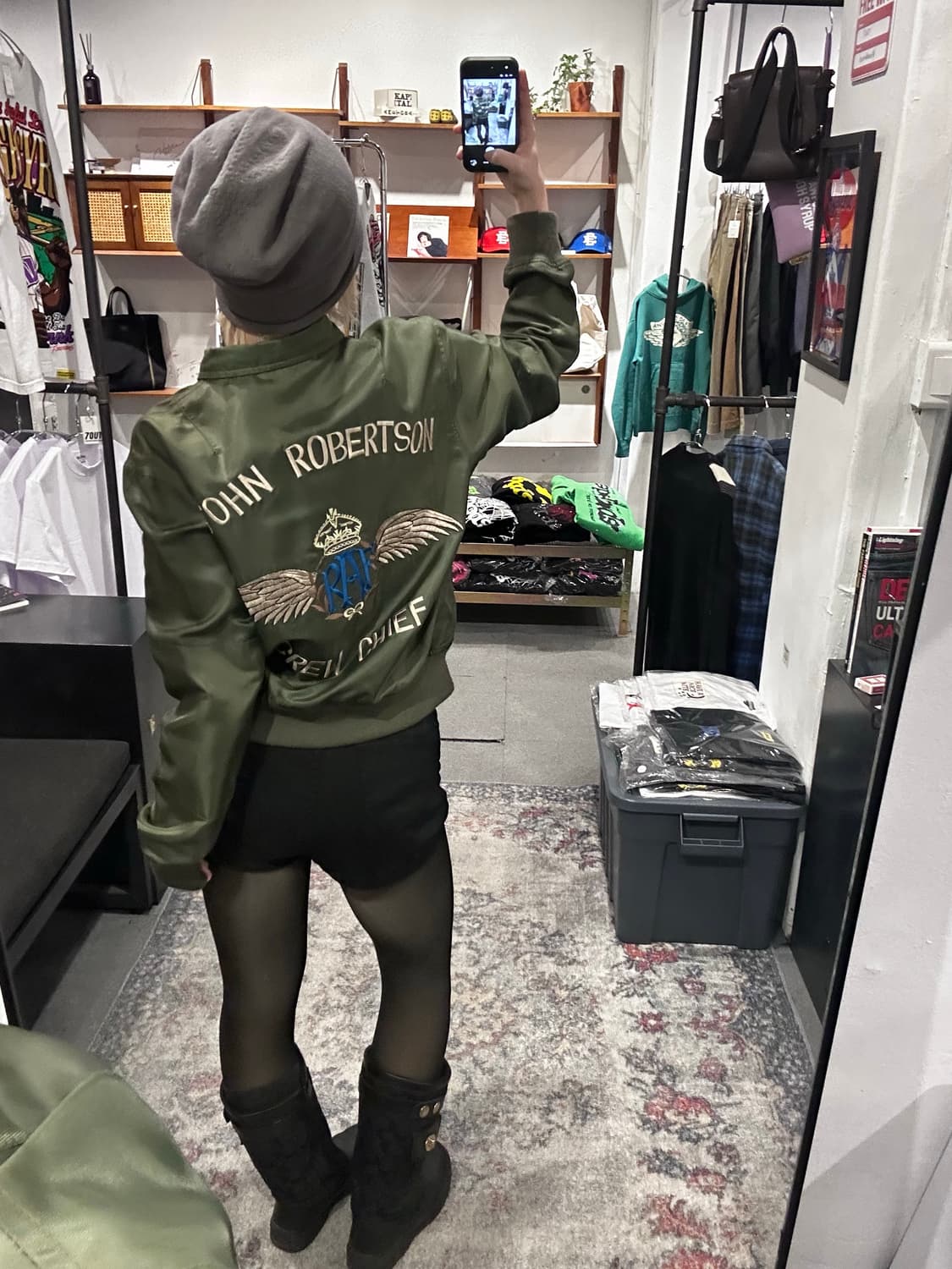 BEAMS PLUS × TUBE Flight Jacket 상품이미지2