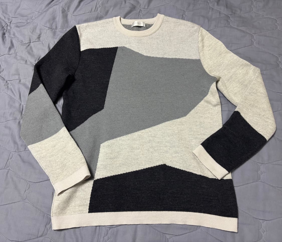 (66.77)한섬 TIME 니트 모100% 상품이미지1