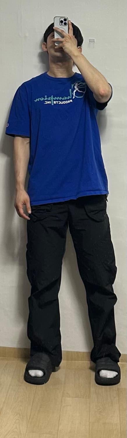 챔피온 로고 반팔티 상품이미지4