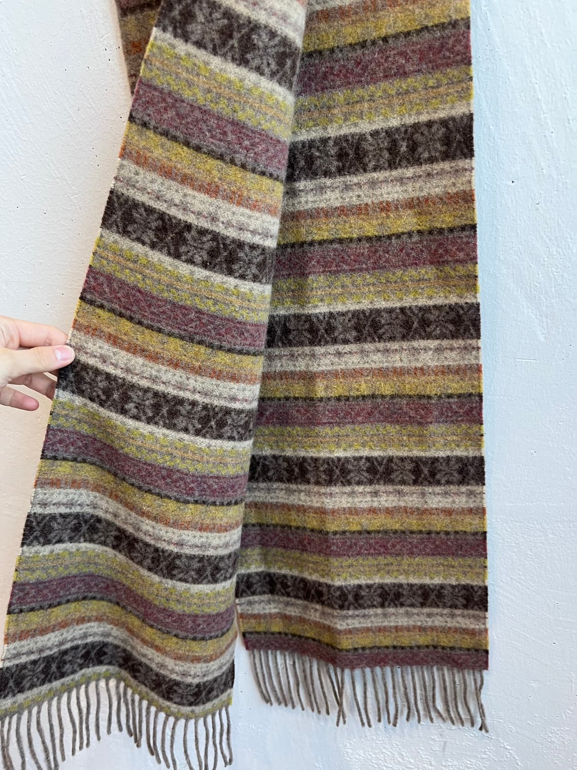 GlenLossie 퓨어울 머플러 Made in SCOTLAND 상품이미지4