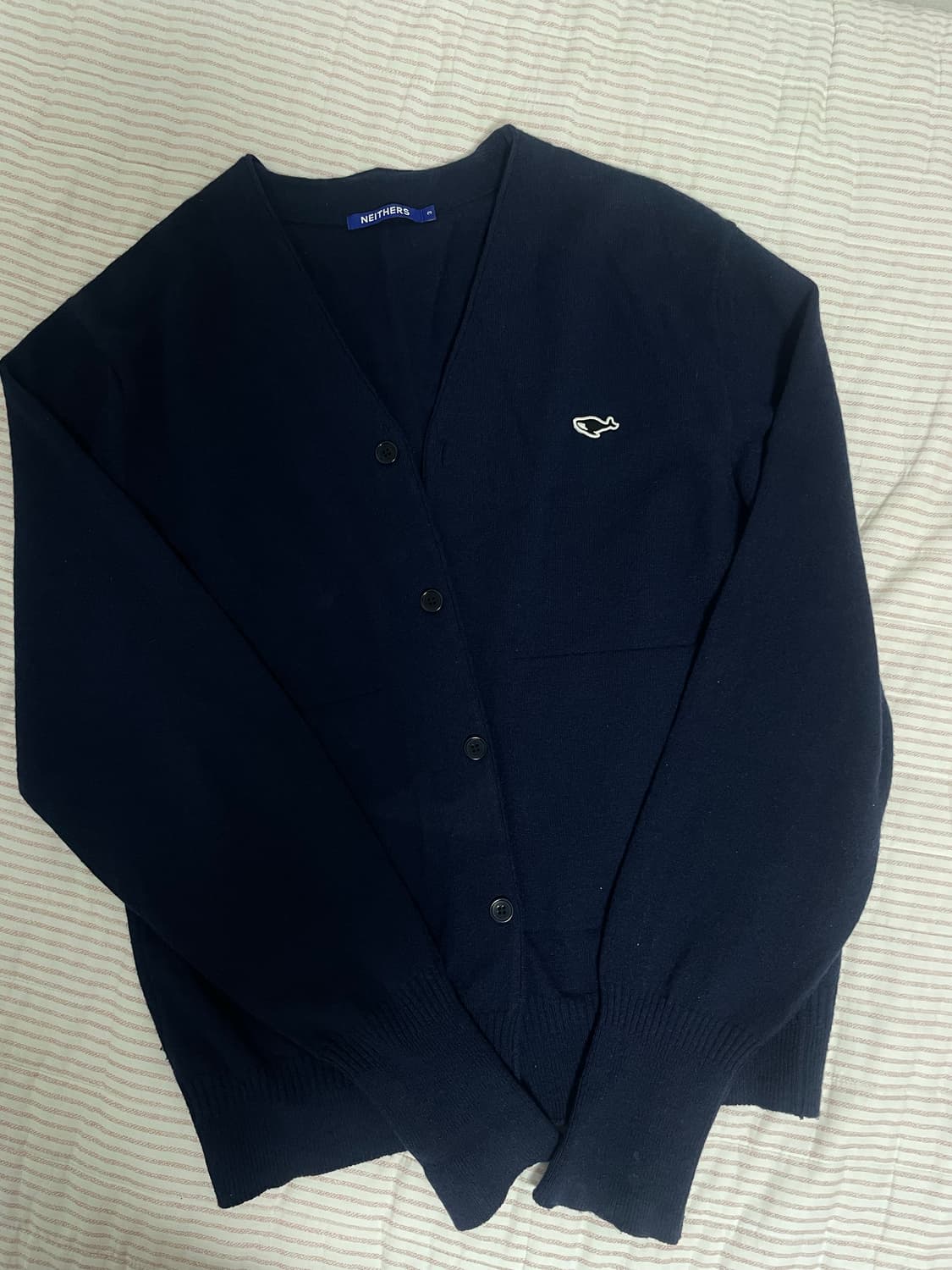neithers MERINO WOOL CARDIGAN (NAVY/3) 상품이미지1