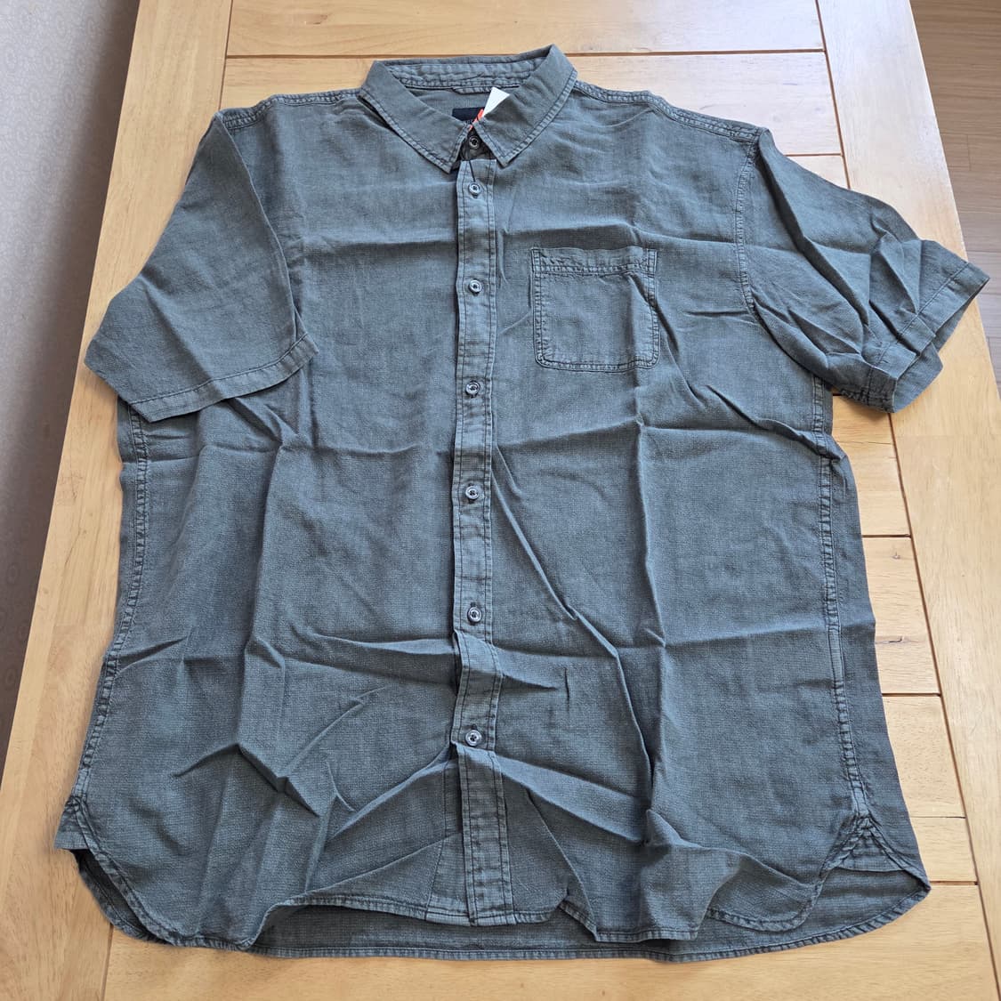 XL 버커루 반팔 셔츠 가먼트다잉141 상품이미지1