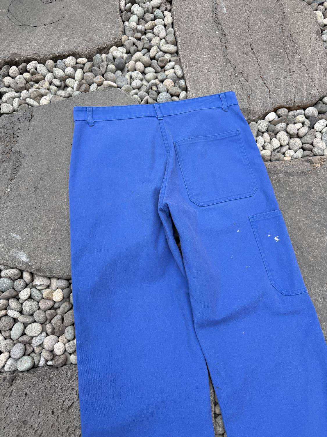 1990s DISTRESSED WASHED BLUE 빈티지 프렌치워크팬츠 상품이미지9