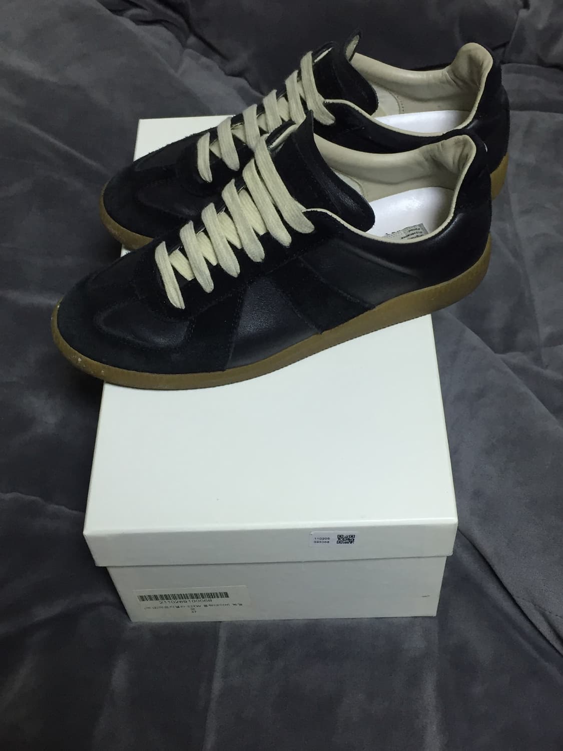 메종마르지엘라 레플리카 스니커즈 블랙 - 37(240) 상품이미지4