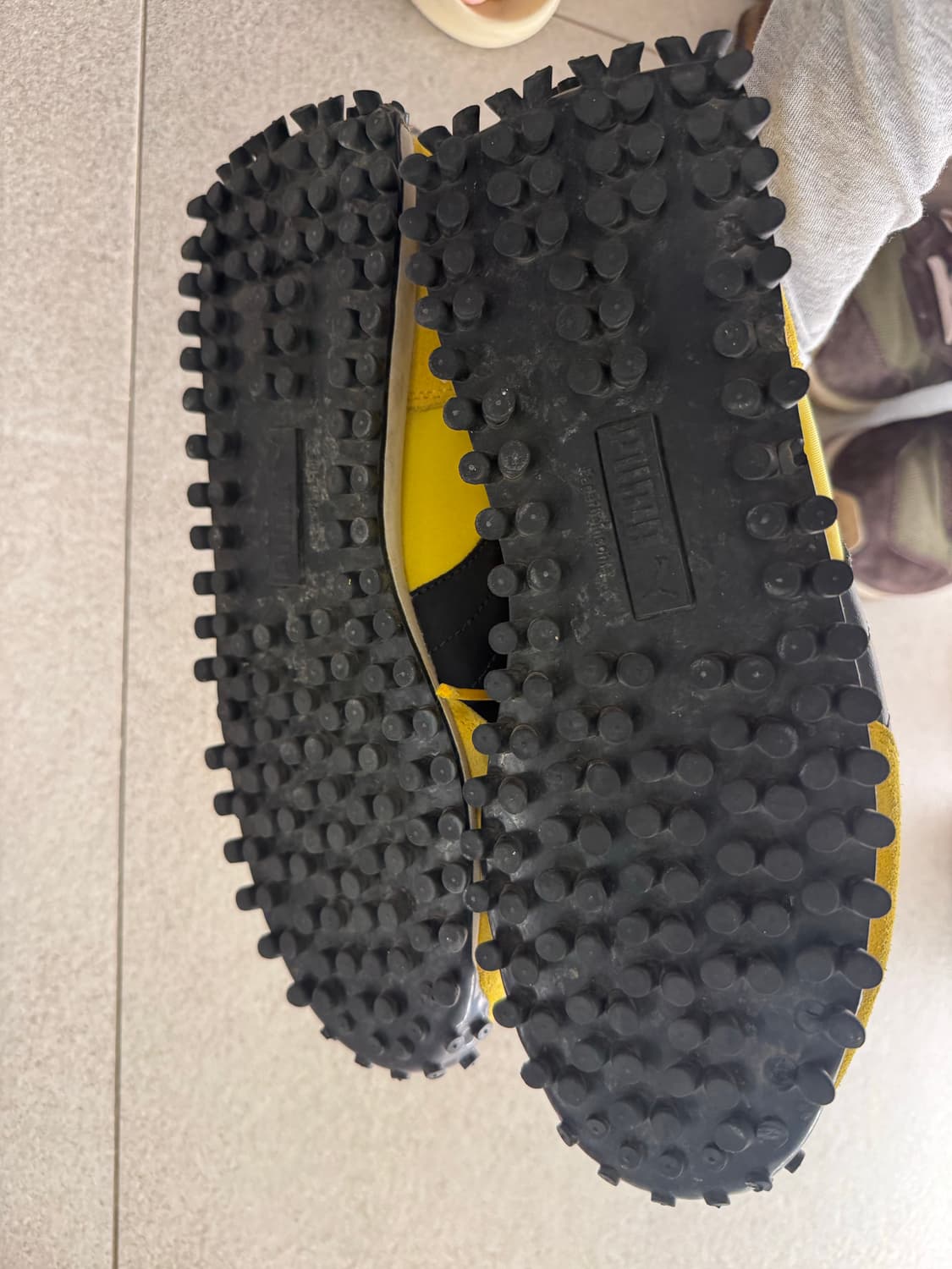 푸마 패스트 라이더 노란색 운동화 상품이미지3