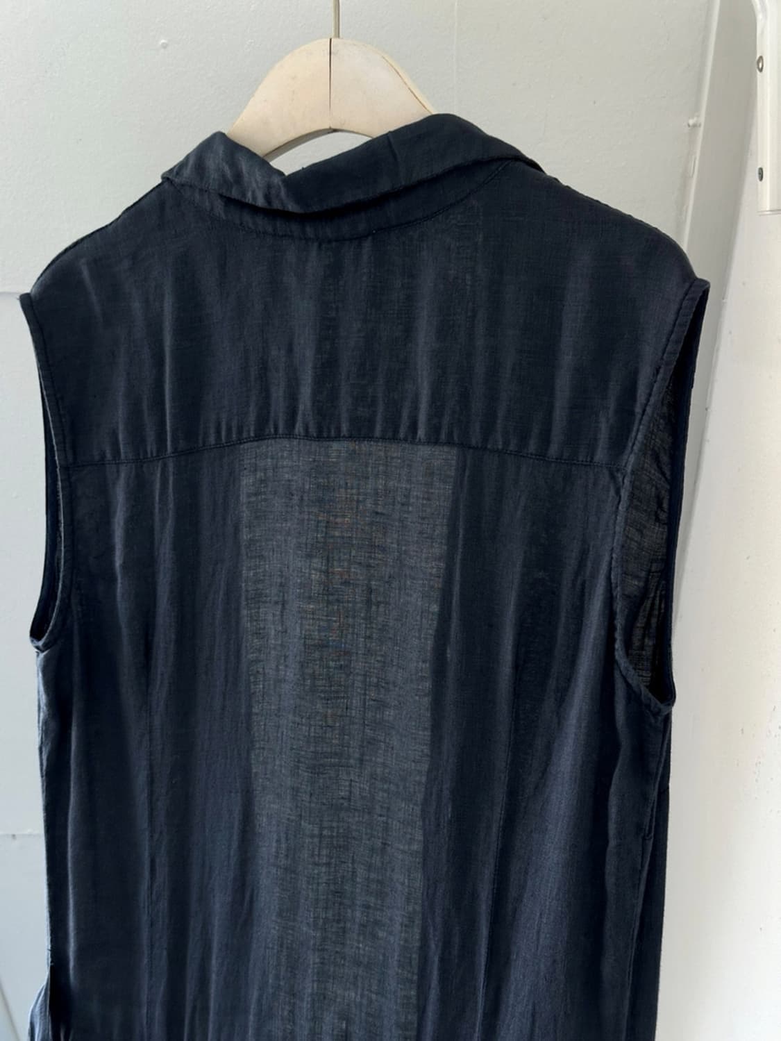 ITALY made natural linen 3way sleeveless 상품이미지7