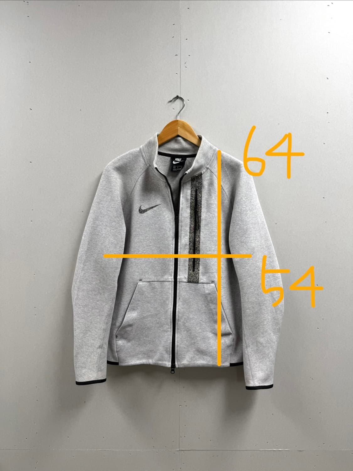 남성 95 M / 나이키 테크플리스 트레이닝 집업 상품이미지2