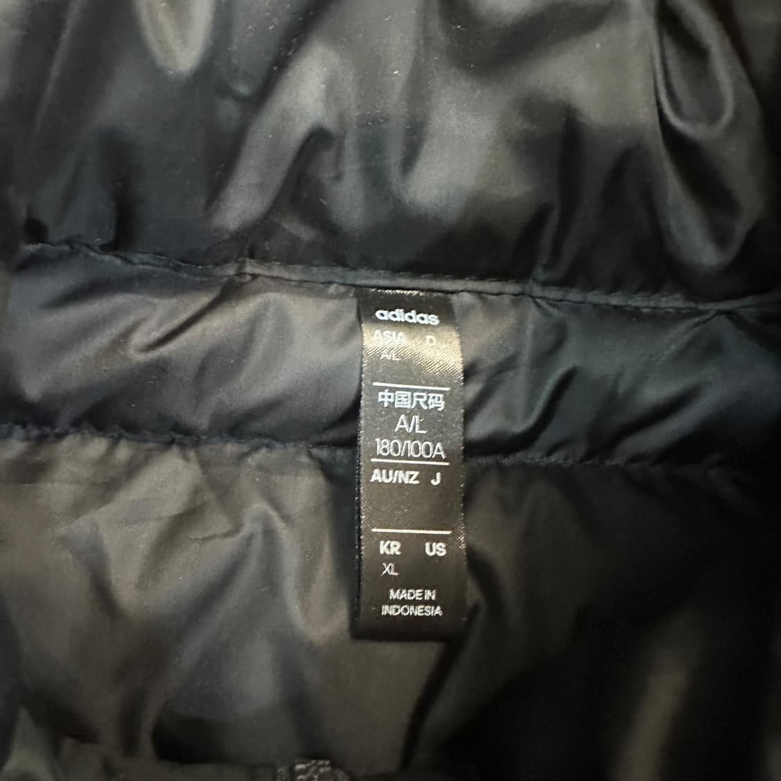 아디다스 경량 패딩 점퍼 상품이미지5