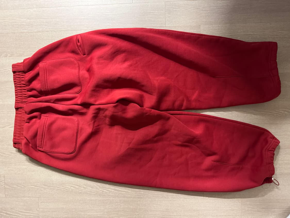 서울베이스드 빅보이 스웨트 팬츠 레드 F 상품이미지2