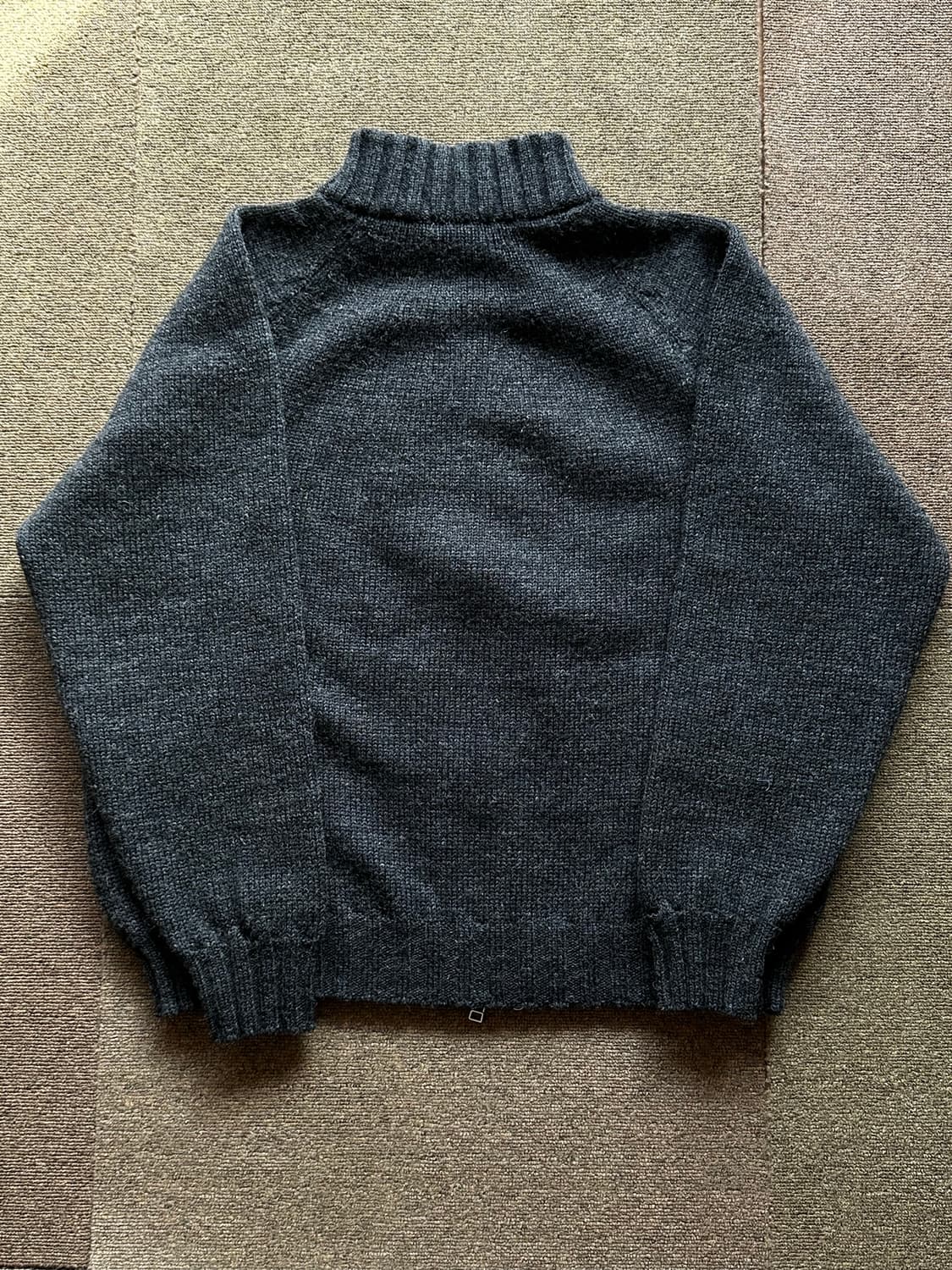 [38] old joe 올드조 트위디 얀 니트 집 스웨터 상품이미지4