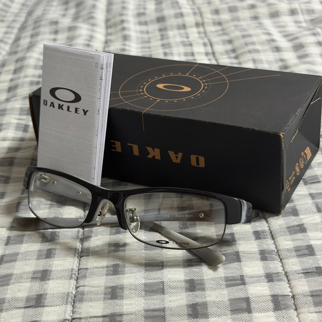(OS) OAKLEY 오클리 YARDSTICK 1.1 혼 안경 블랙 상품이미지1