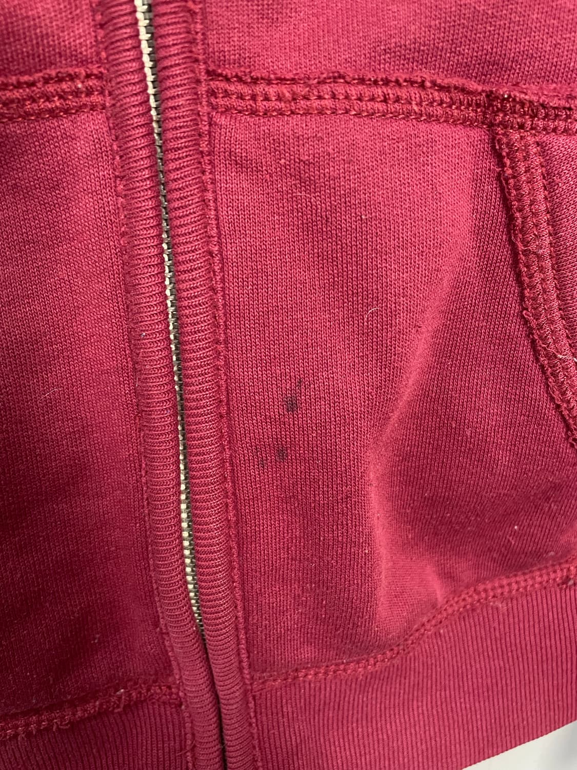 아베크롬비 버건디 후드집업 H1555 상품이미지6