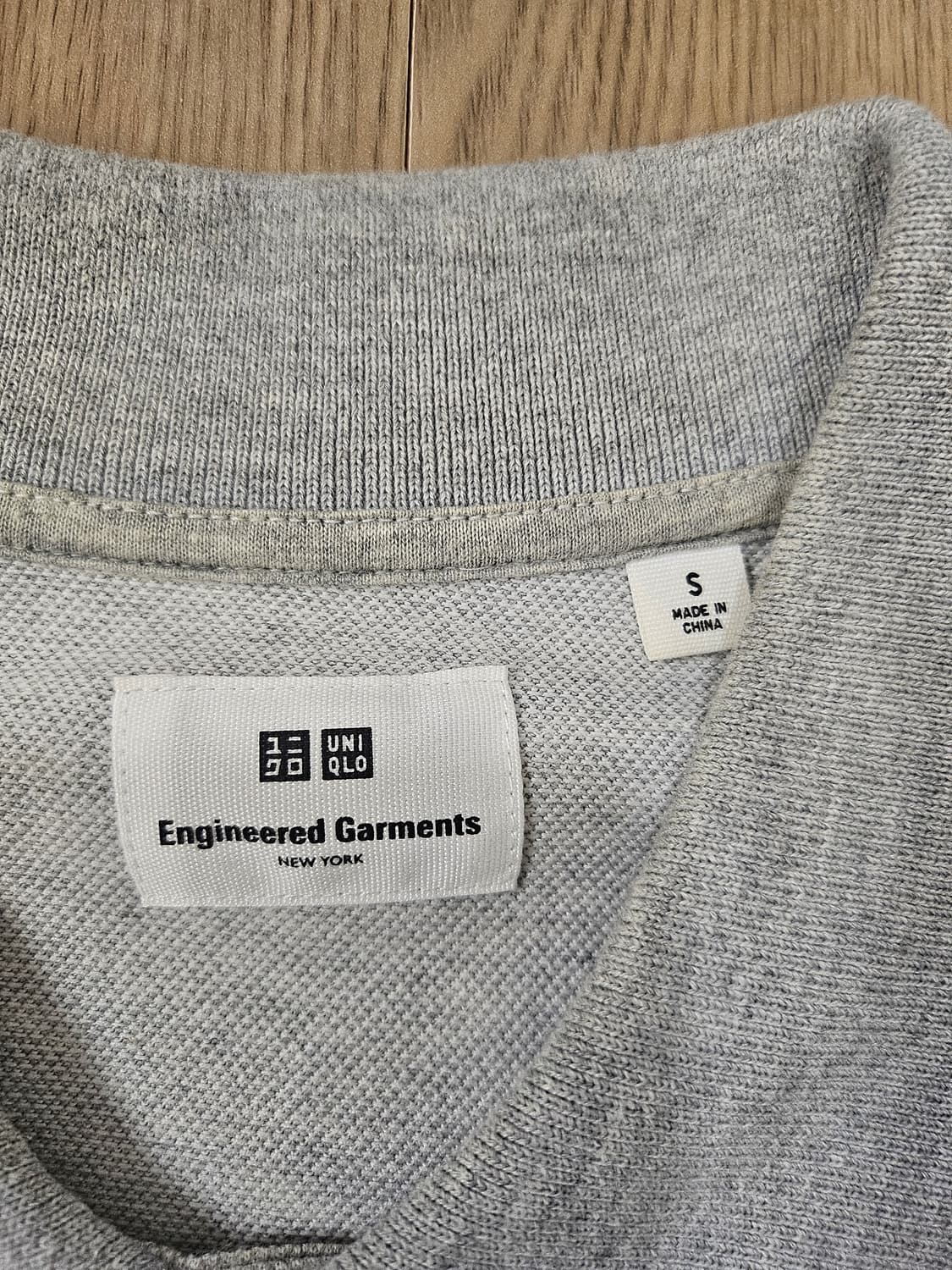 유니클로 엔지니어드가먼츠 PK 반팔 그레이 상품이미지4