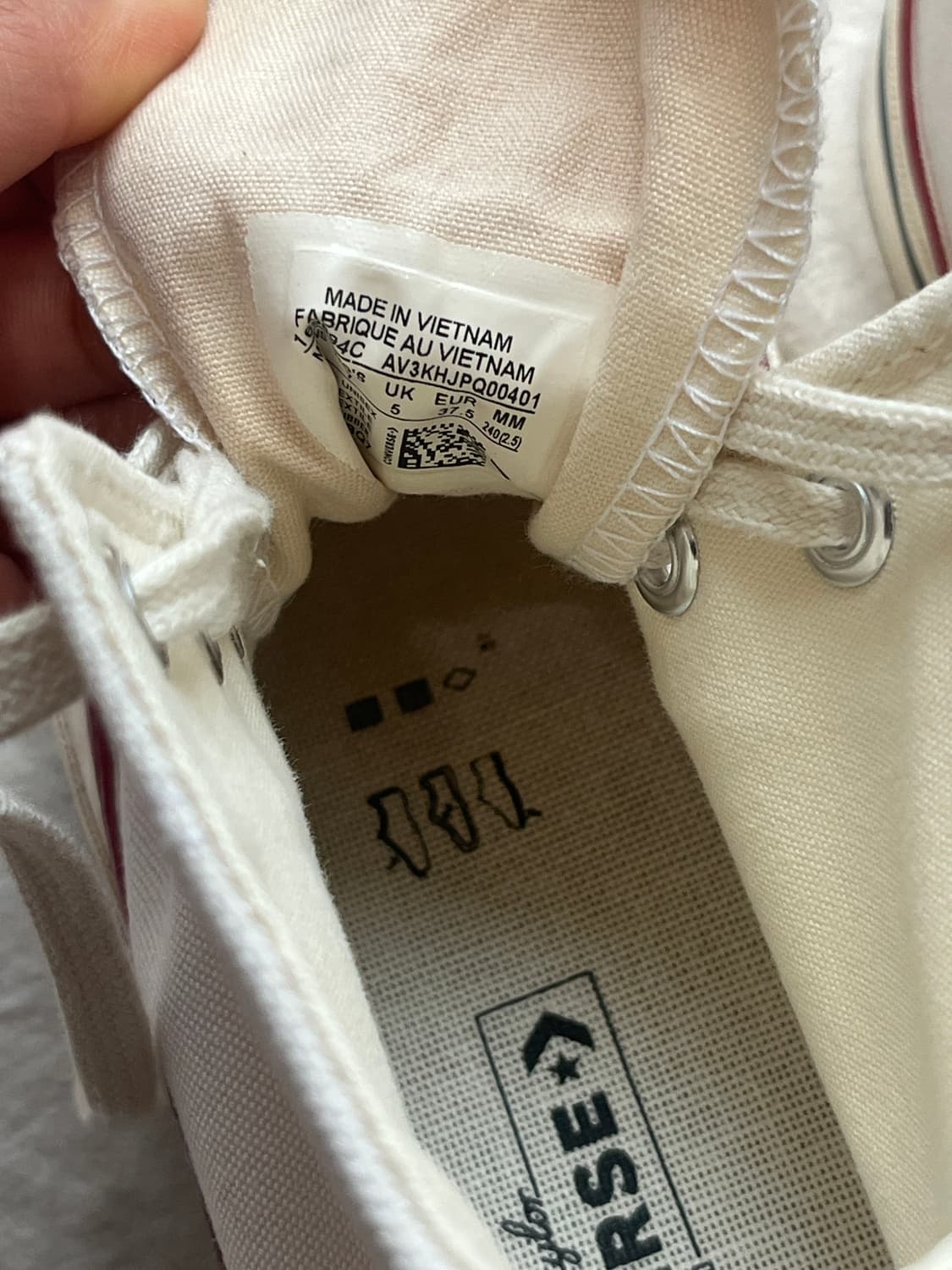 컨버스 척 70 벨크로 패치 하이 상품이미지7