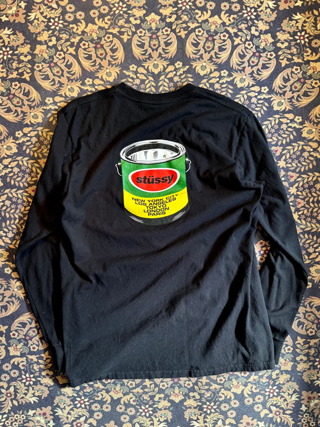 스투시 페인트캔 롱슬리브 티셔츠 상품이미지4