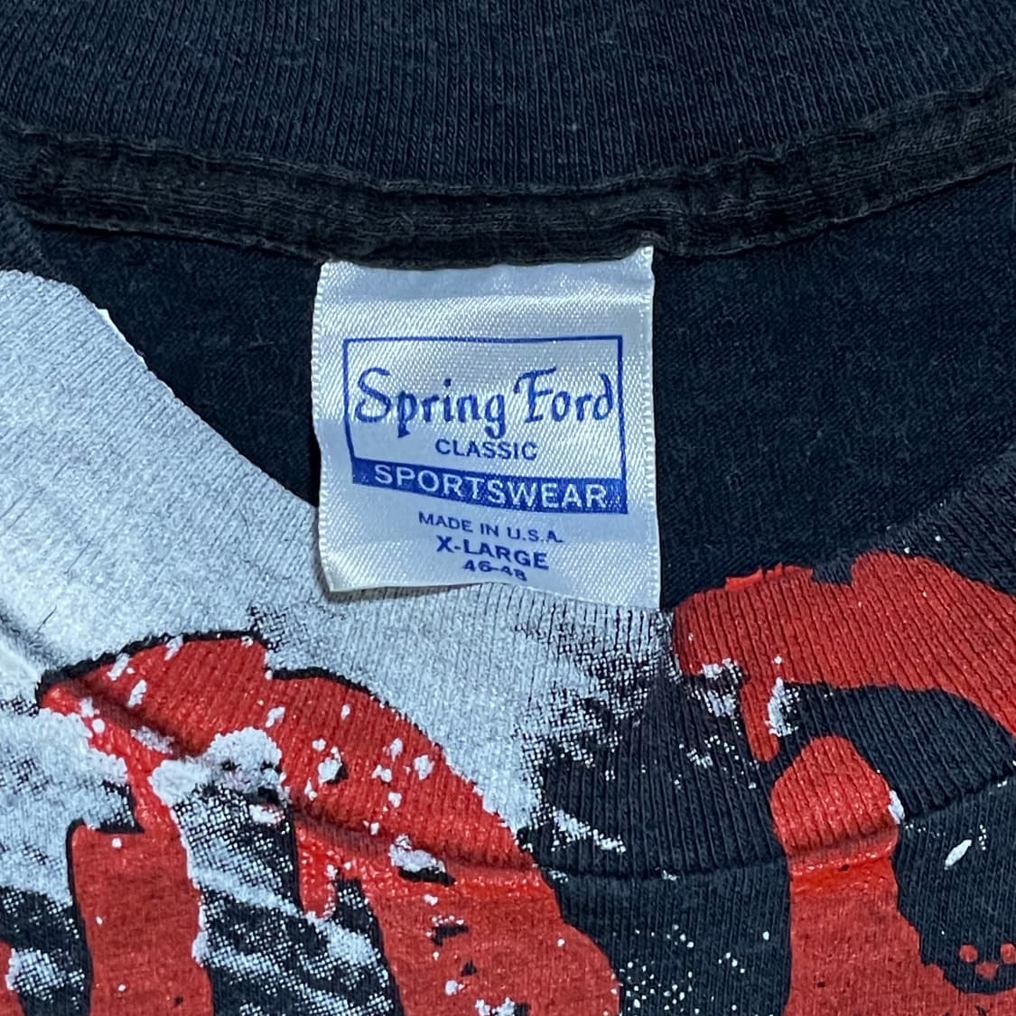 [XL] 스키드로우 1989 투어 티셔츠 상품이미지3