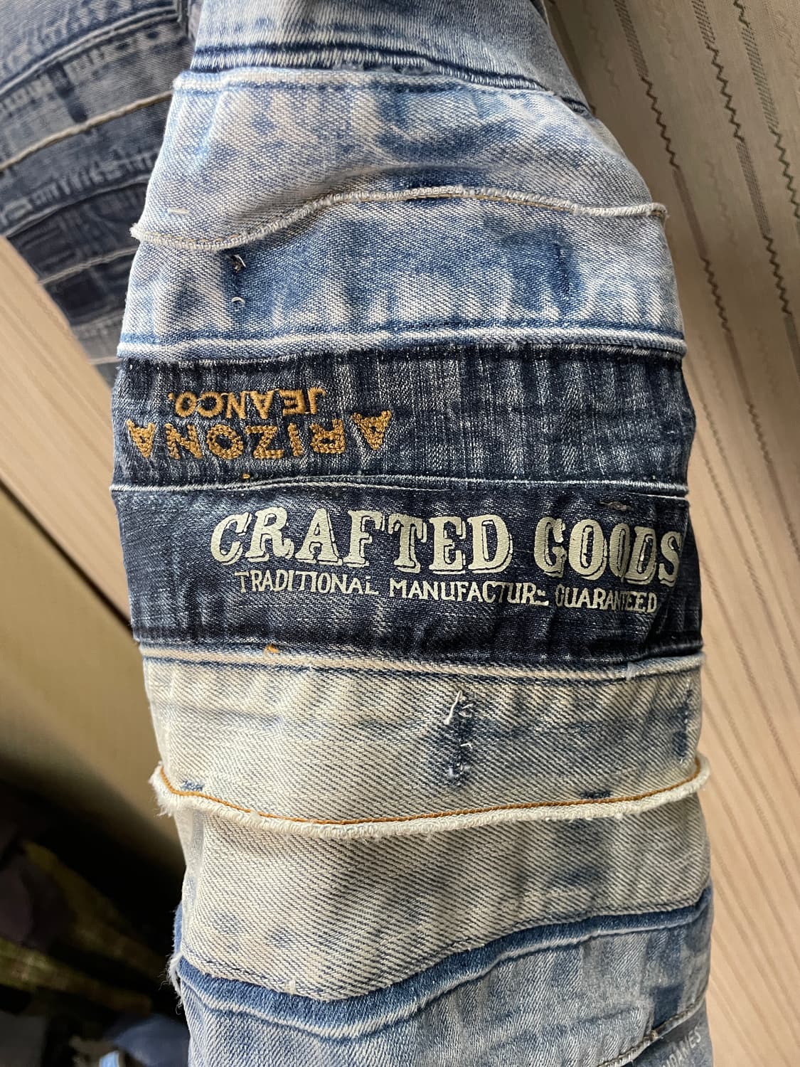 [34] Levis 550 리바이스 34사이즈 커스텀&리메이크 청바지 상품이미지2