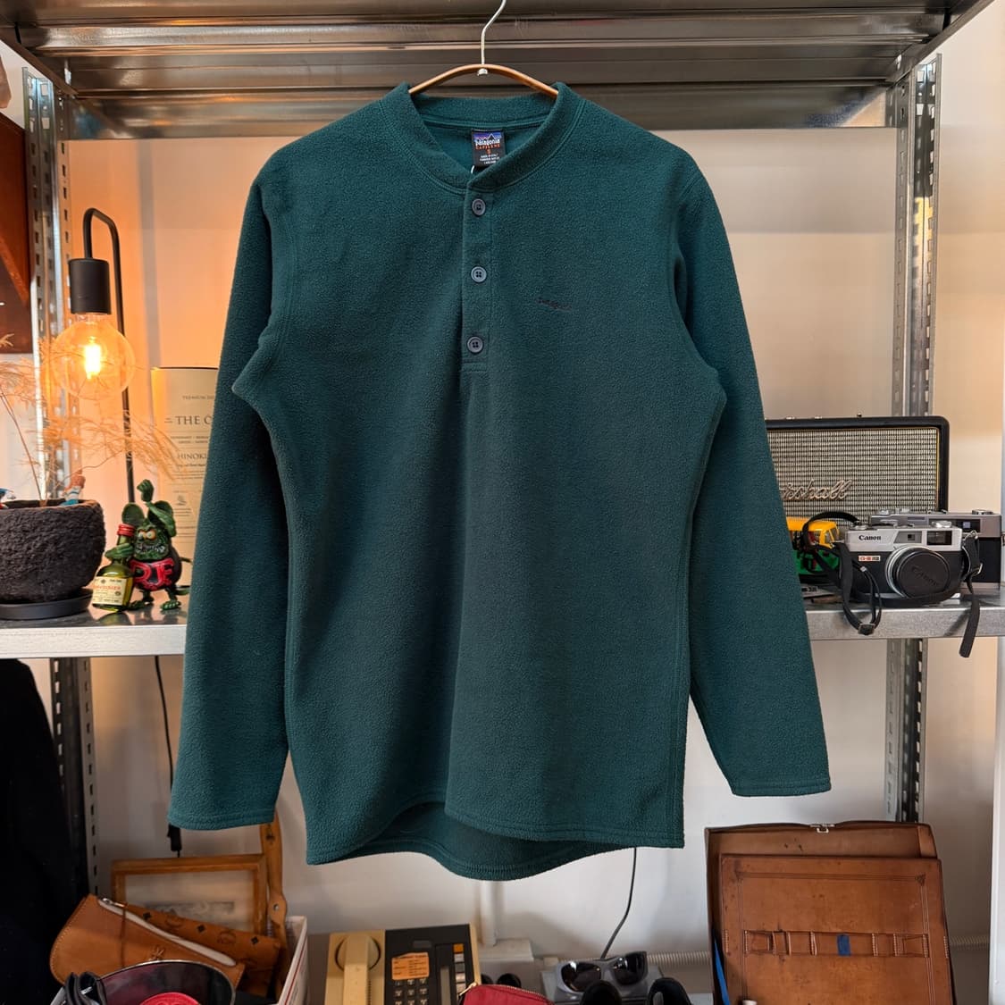 90S 파타고니아 캐필린 플리스 헨리넥 상품이미지1