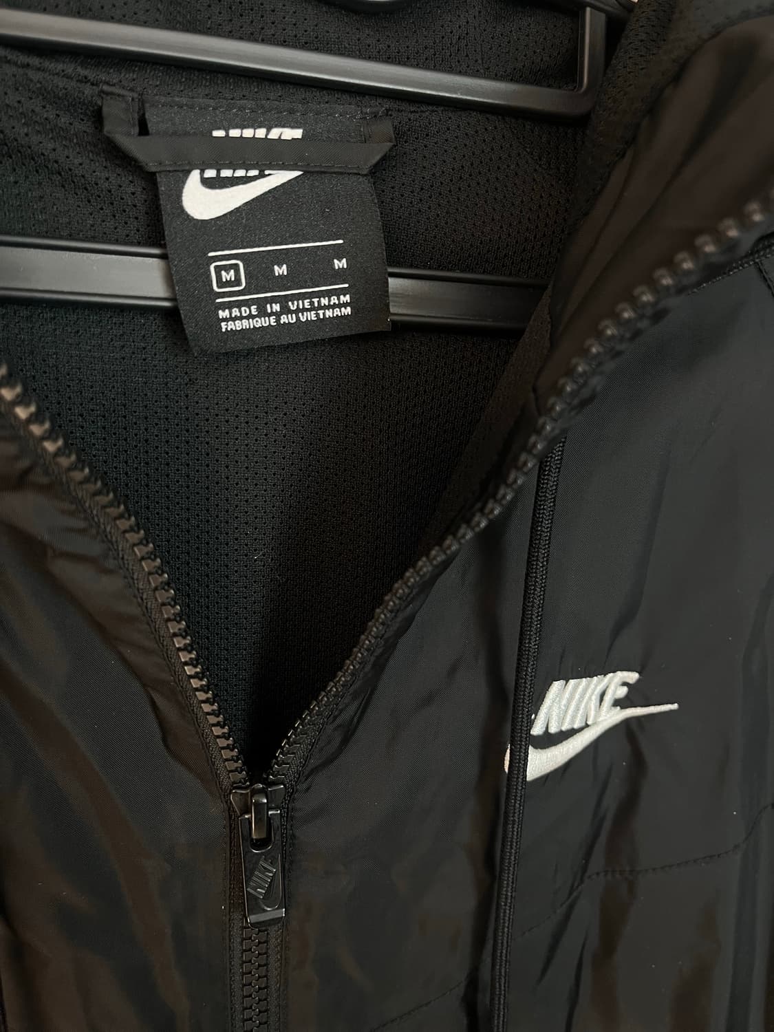 나이키 윈드러너 바람막이 자켓 블랙 [M]  상품이미지4