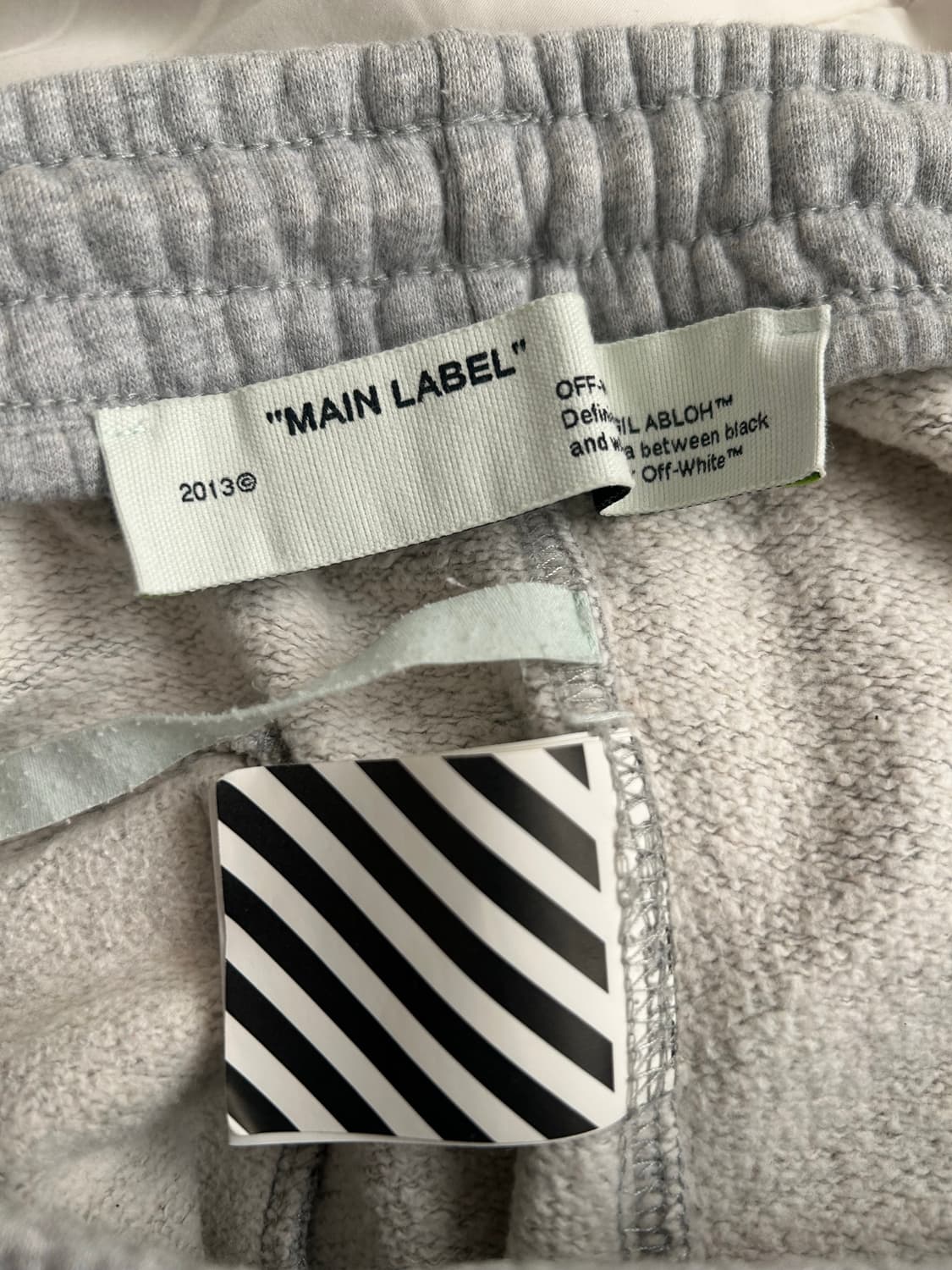 오프화이트  20ss 에어포트 테이프 스웻조거팬츠 상품이미지5