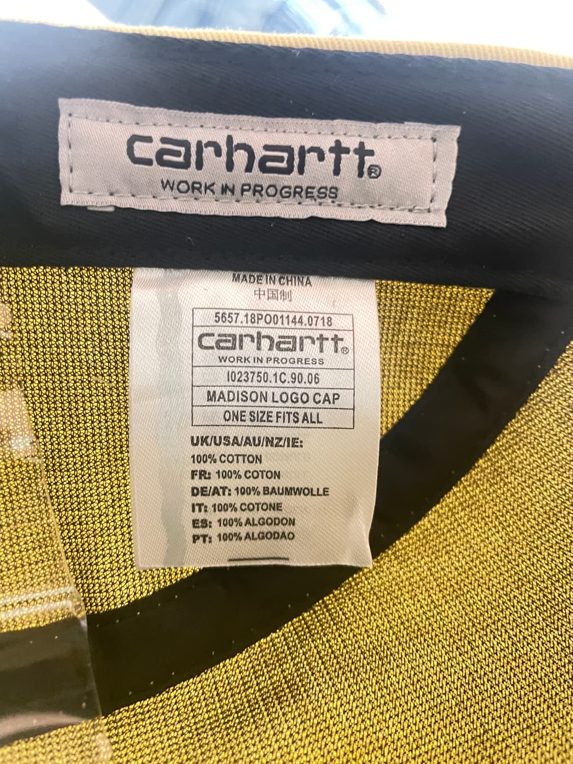 Carhartt WIP 매디슨 로고 캡 상품이미지3