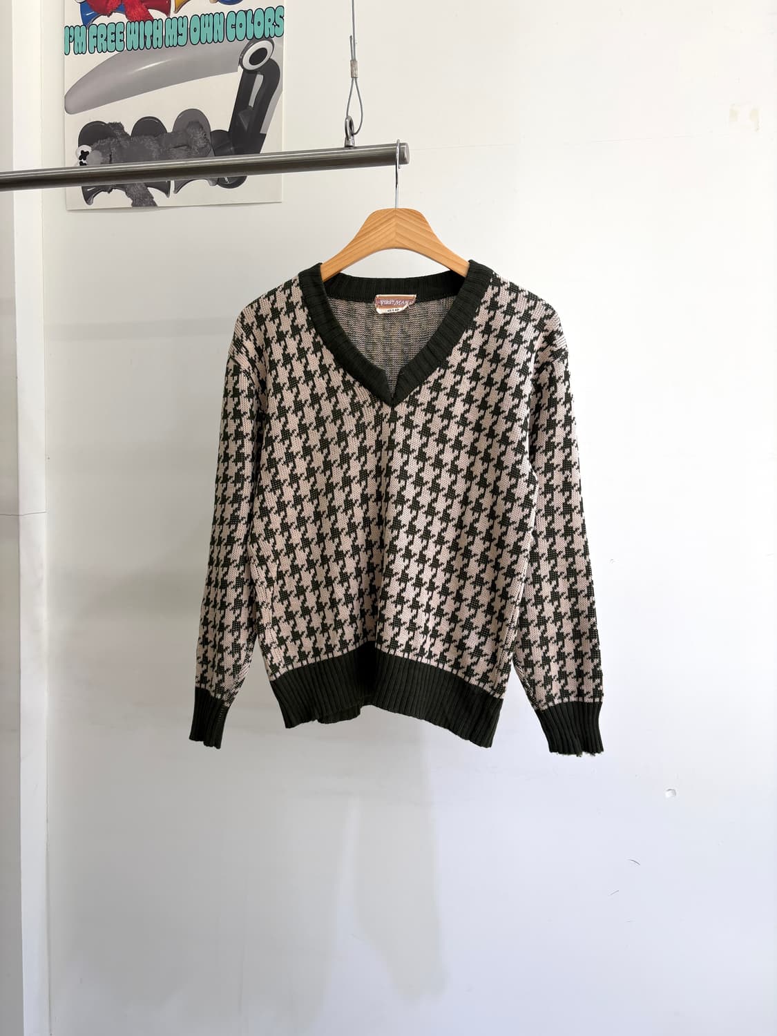 FIRST MAN (Made in Japan) 브이넥니트 상품이미지1