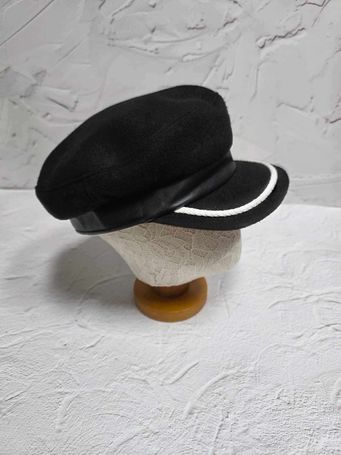 OiOI블랙 울  뉴스보이 캡 스몰 상품이미지6