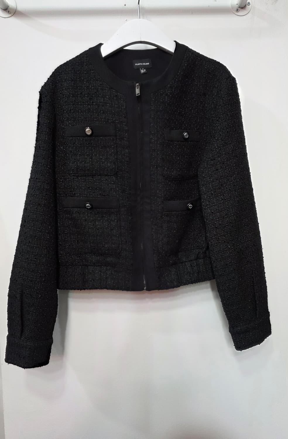 플라스틱아일랜드 여성 트위드 자켓 상품이미지1
