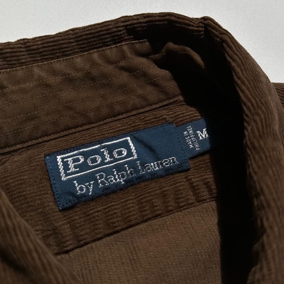 폴로 컨트리 코듀로이 포켓 암패치 셔츠 상품이미지8