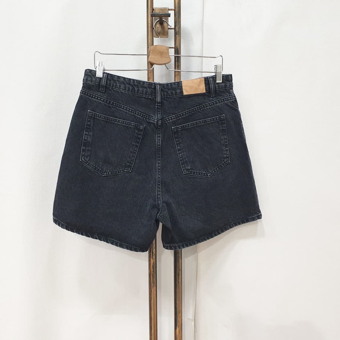 자라 zara 흑청 반바지 32 상품이미지2