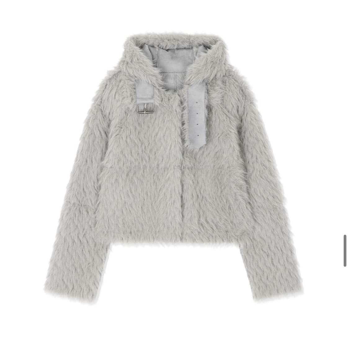 어글리쉐도우 Reversible shearling jacket Blue 상품이미지3