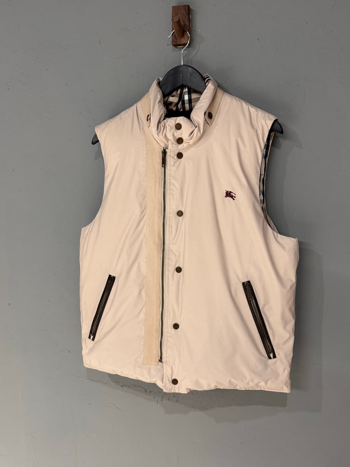 Burberry 버버리 런던 노바체크 리버시블 패딩 베스트 상품이미지2