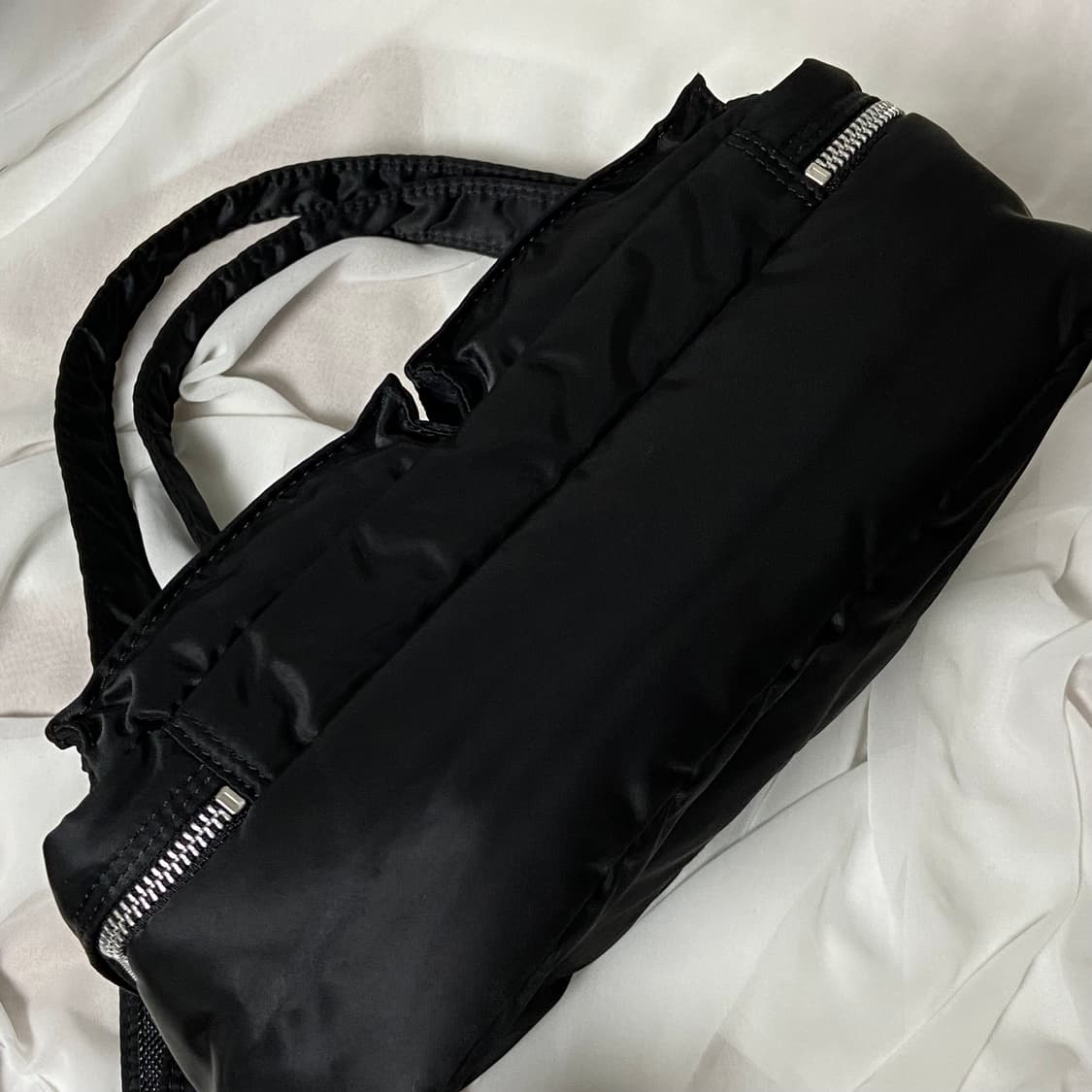 미품)PORTER 포터 탱커 숄더백 L 블랙 상품이미지7