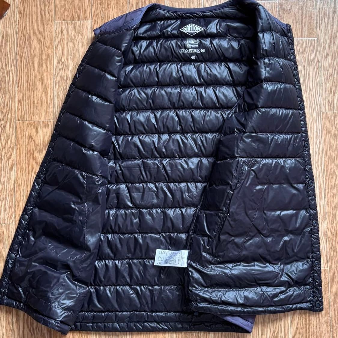 단톤 이너 다운 베스트 상품이미지4