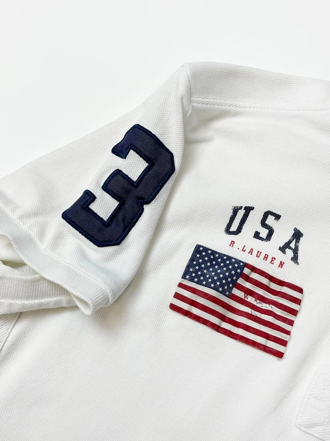 폴로 랄프로렌 00s USA 치프키프 빅포니 카라 티셔츠 PN4490 상품이미지3