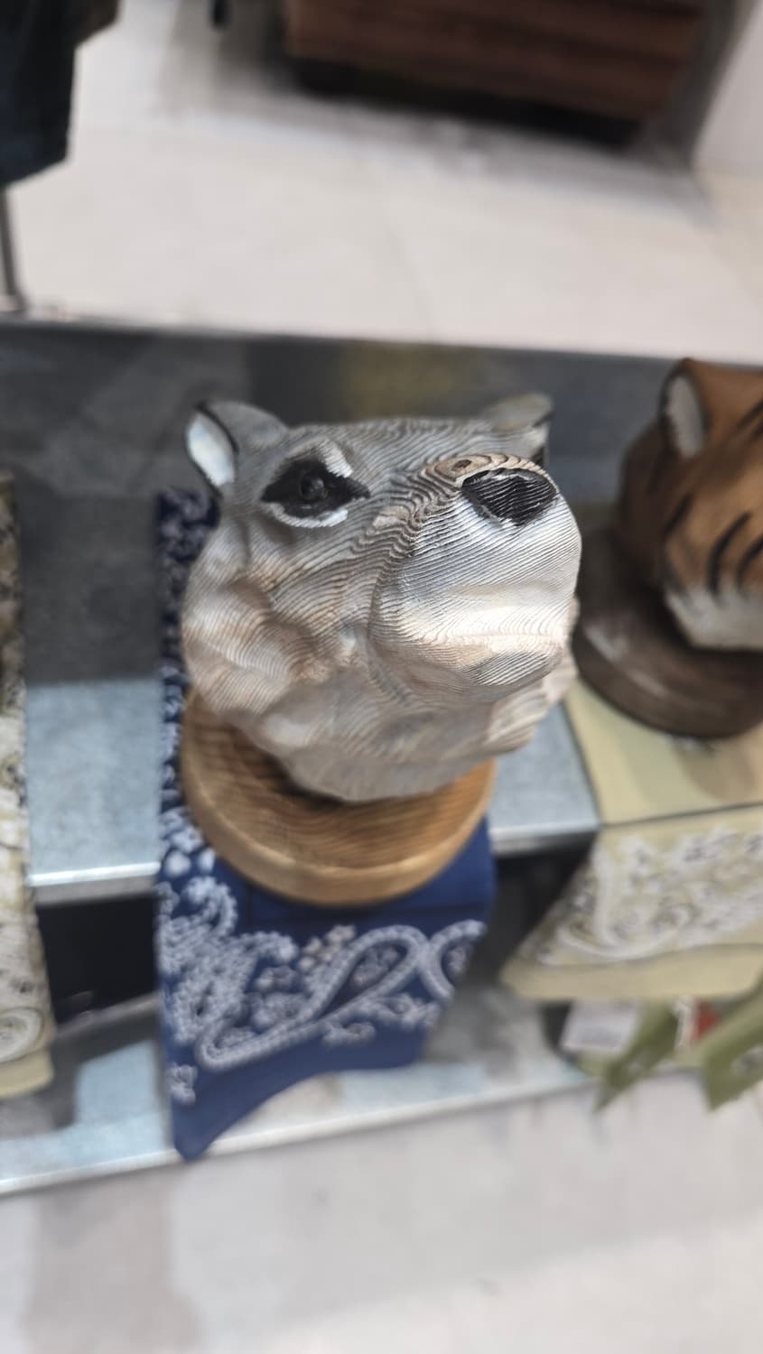 [Dulton] 우드 동물 오브제_늑대 상품이미지2