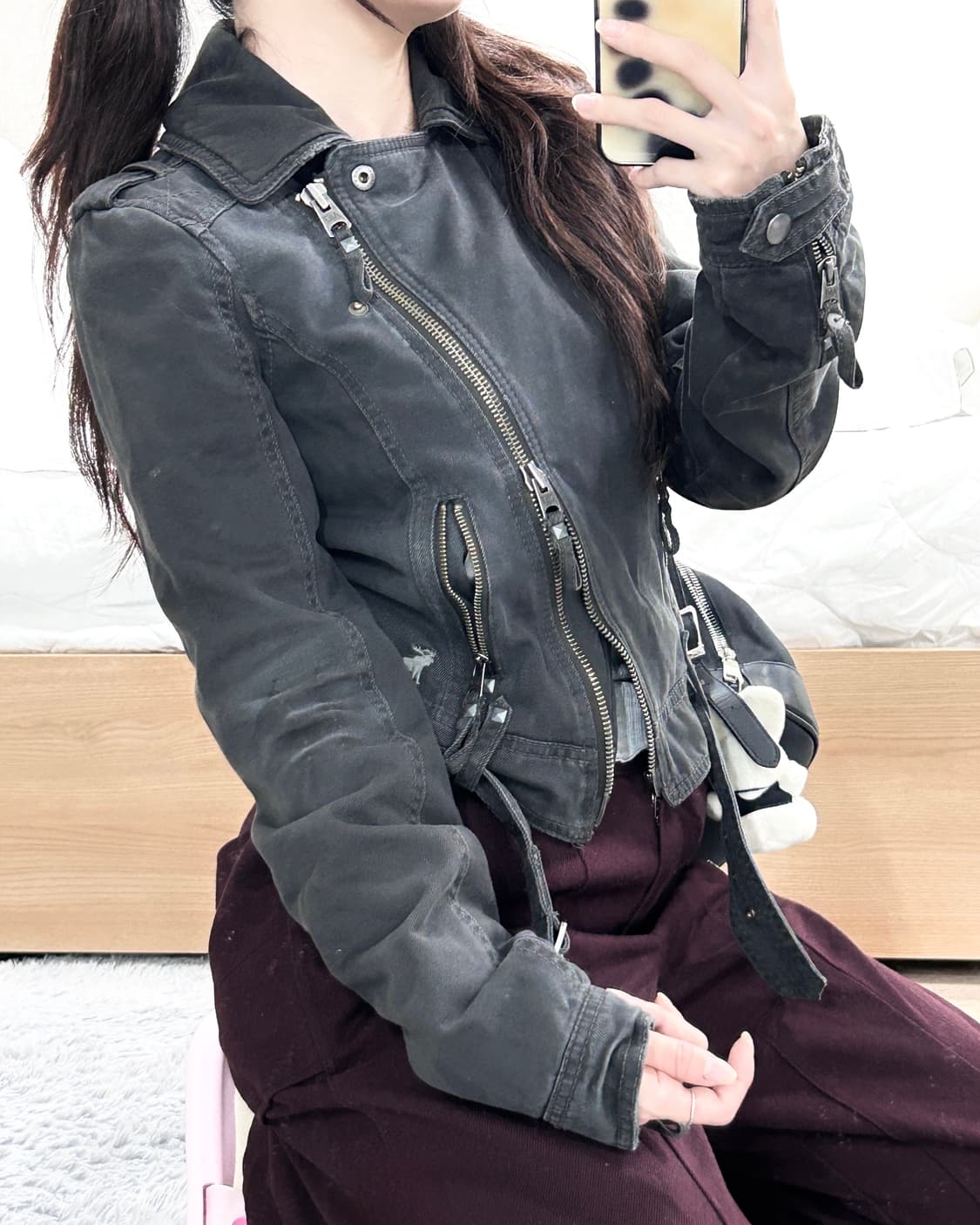 아베크롬비 순록 투웨이 라이더자켓 상품이미지2