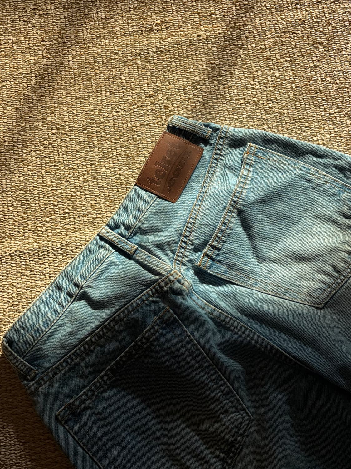 테켓 Teket T jeans light blue S 상품이미지4