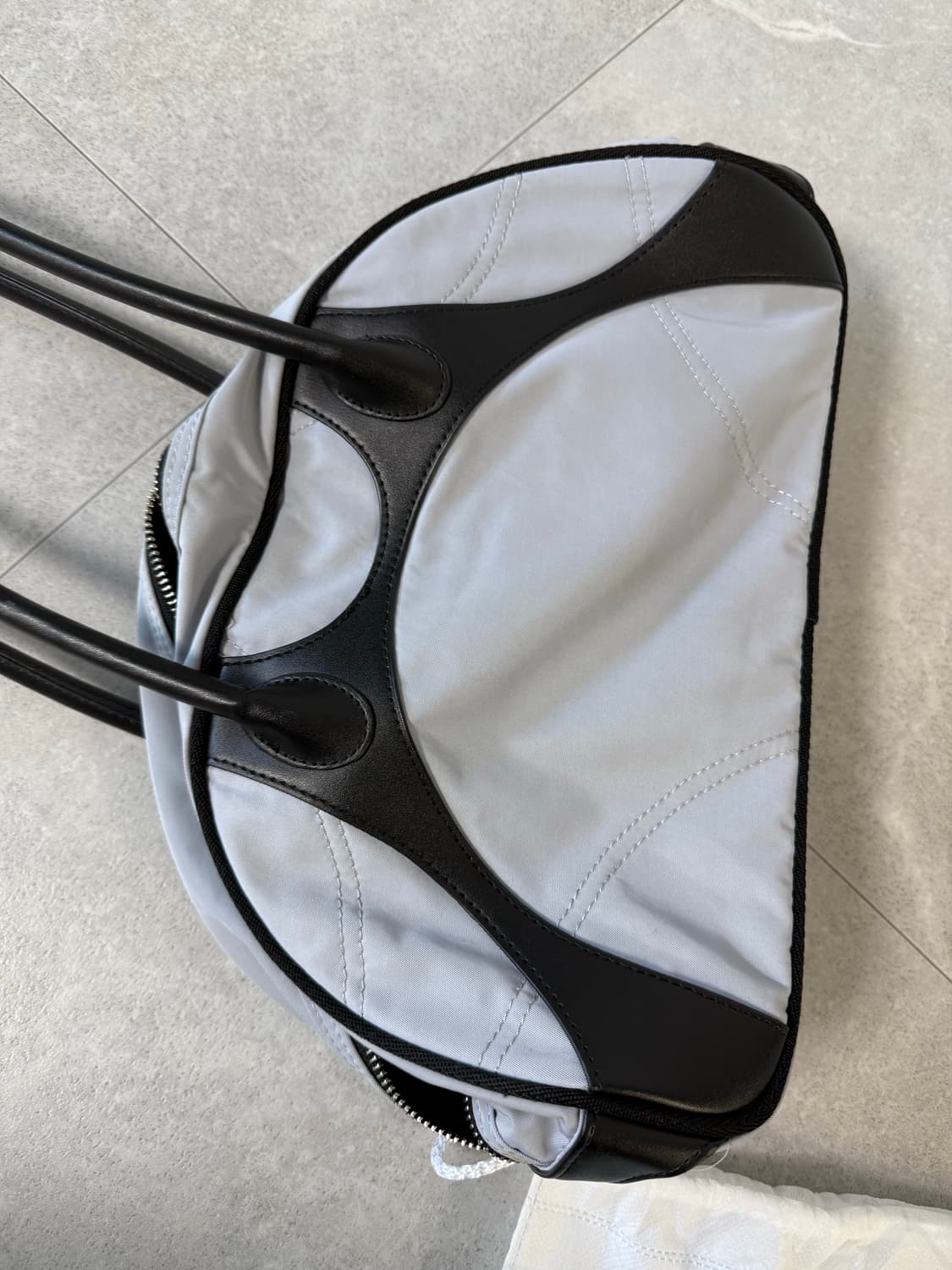 미스치프 볼링백 그레이 상품이미지2