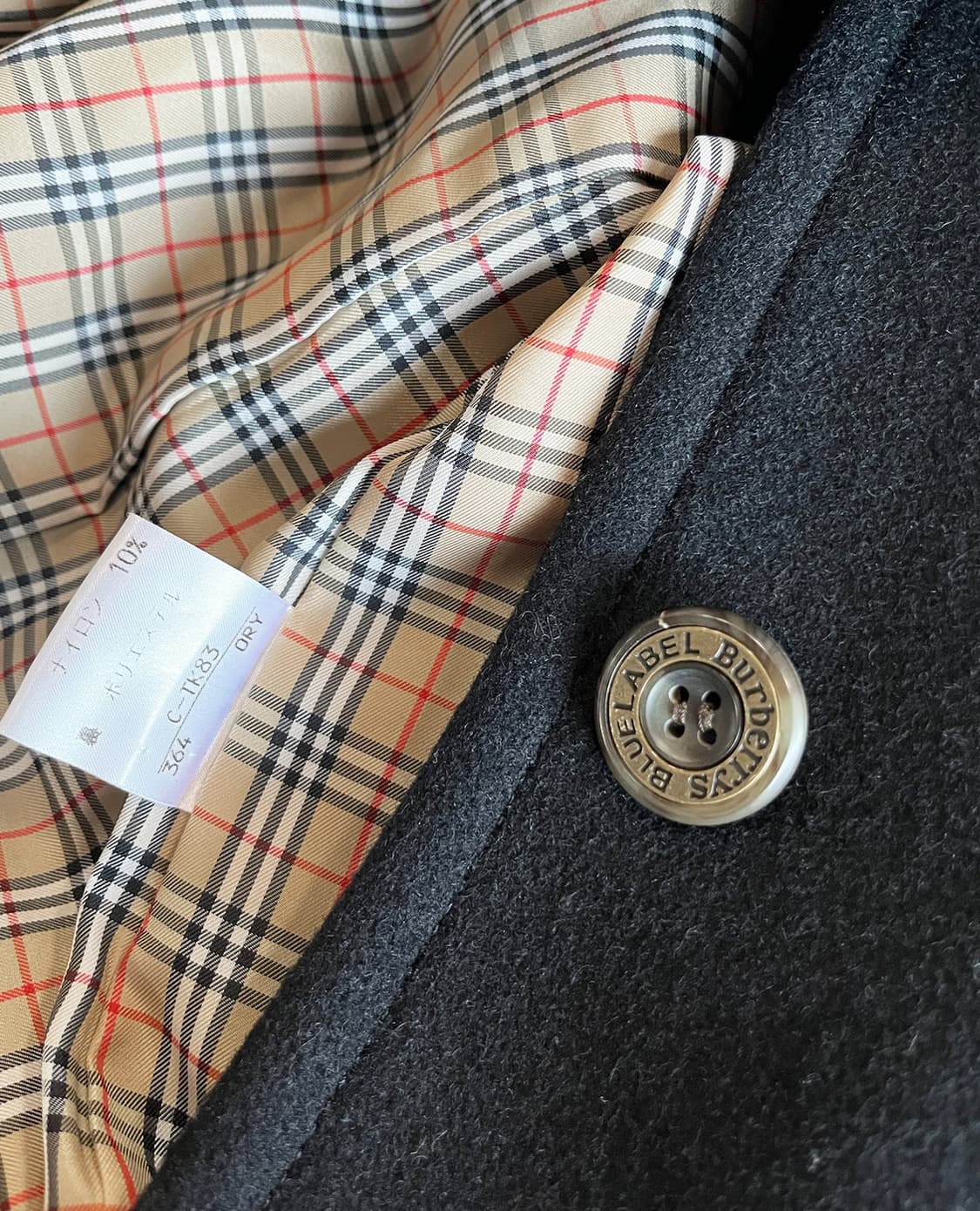 BURBERY blue label wool coat 상품이미지10