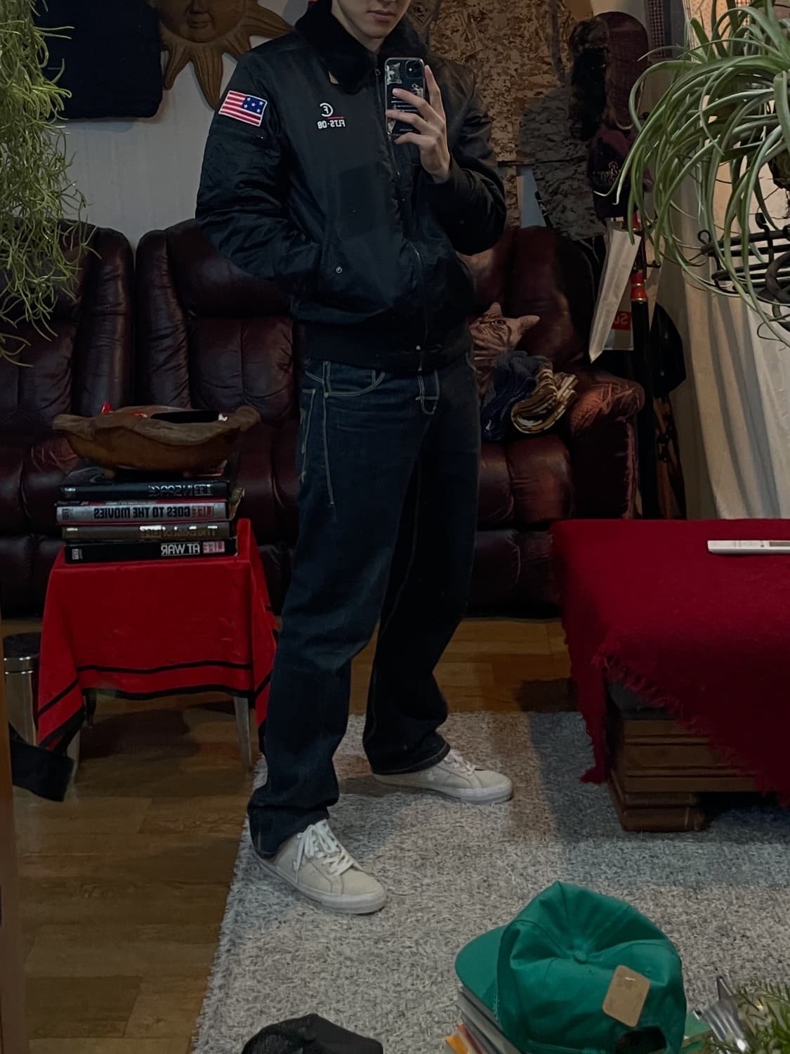 vtg b-15 플라이트 봄버 상품이미지8