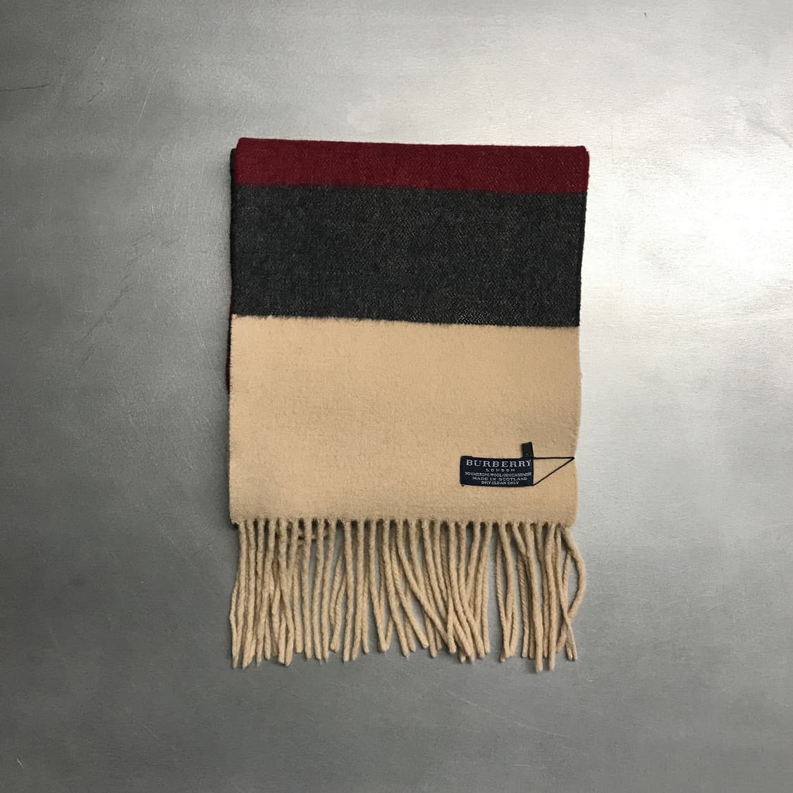 버버리 정품 메리노/캐시미어 머플러 상품이미지2
