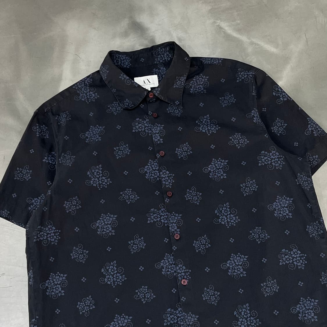  아르마니 익스체인지 플라워 패턴 하프 셔츠 y16382 상품이미지3