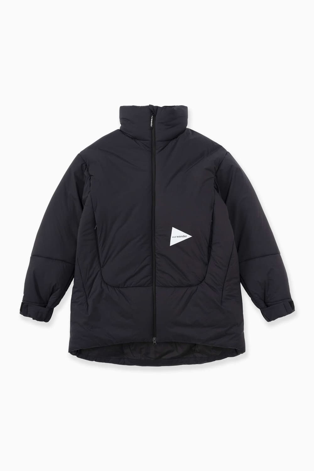 [L/XL]앤드원더 25fw 탑 플리스 코트/블랙 상품이미지3