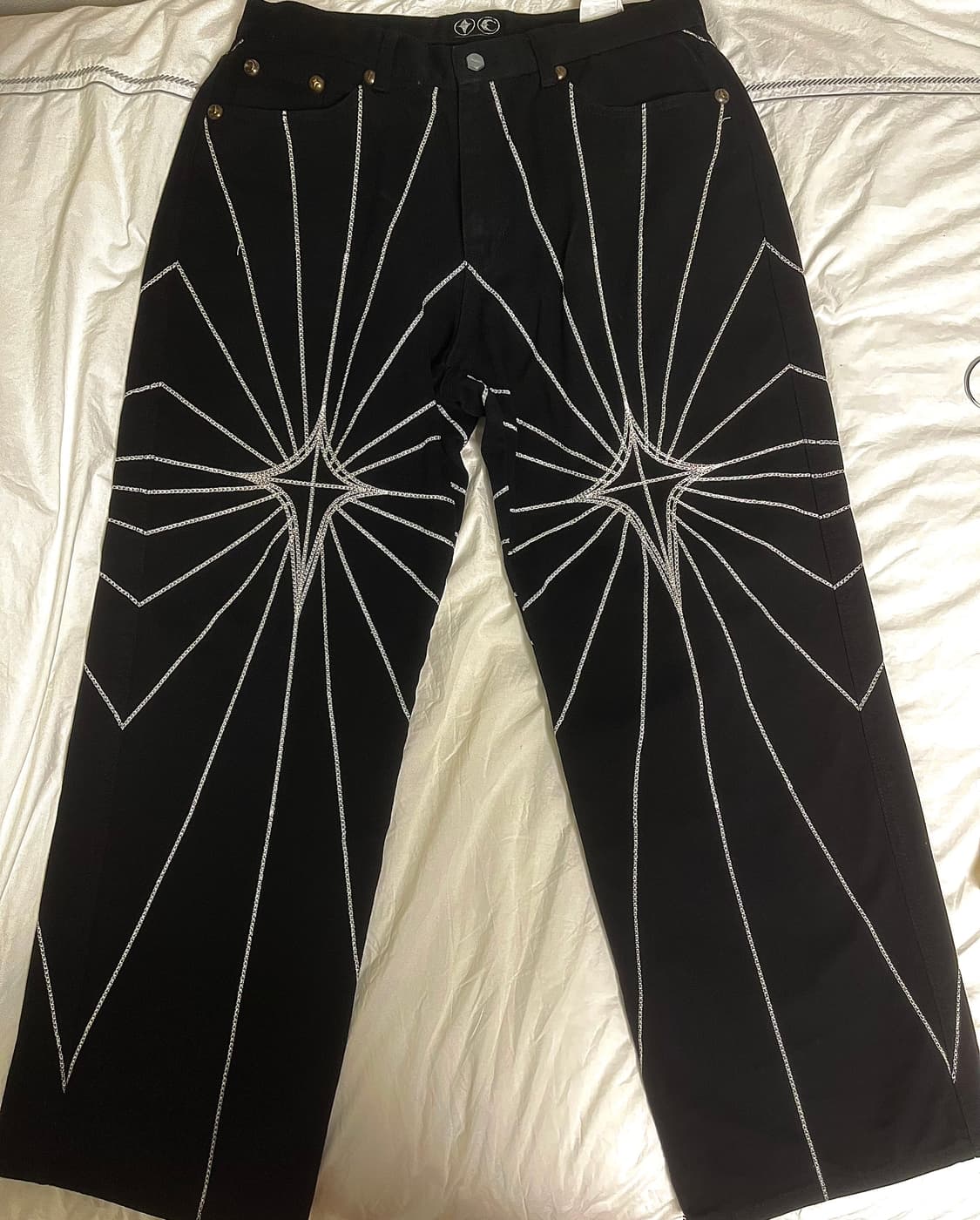 Thug Club chain stitch denim pants 상품이미지3