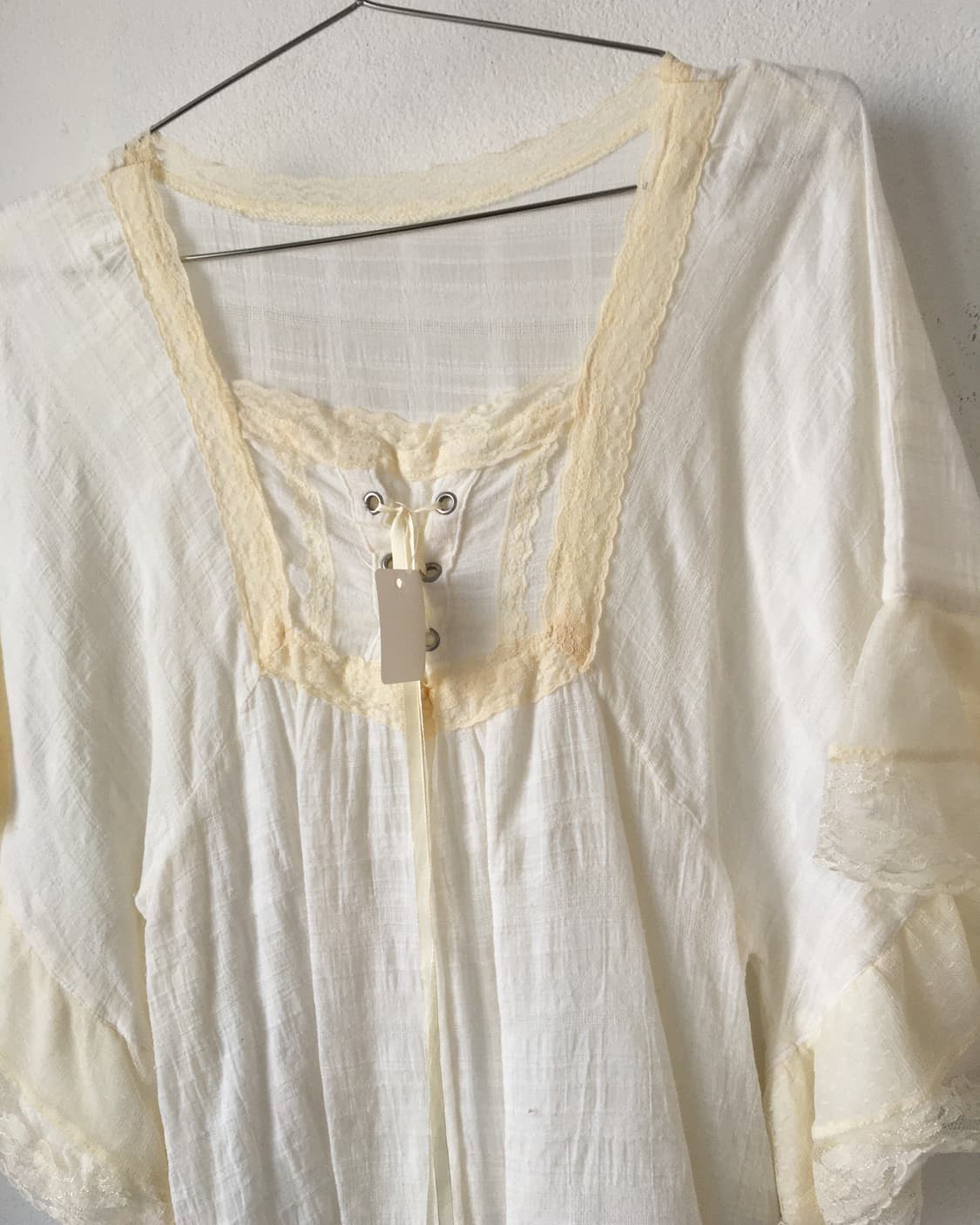 Lace trimming blouse 상품이미지4