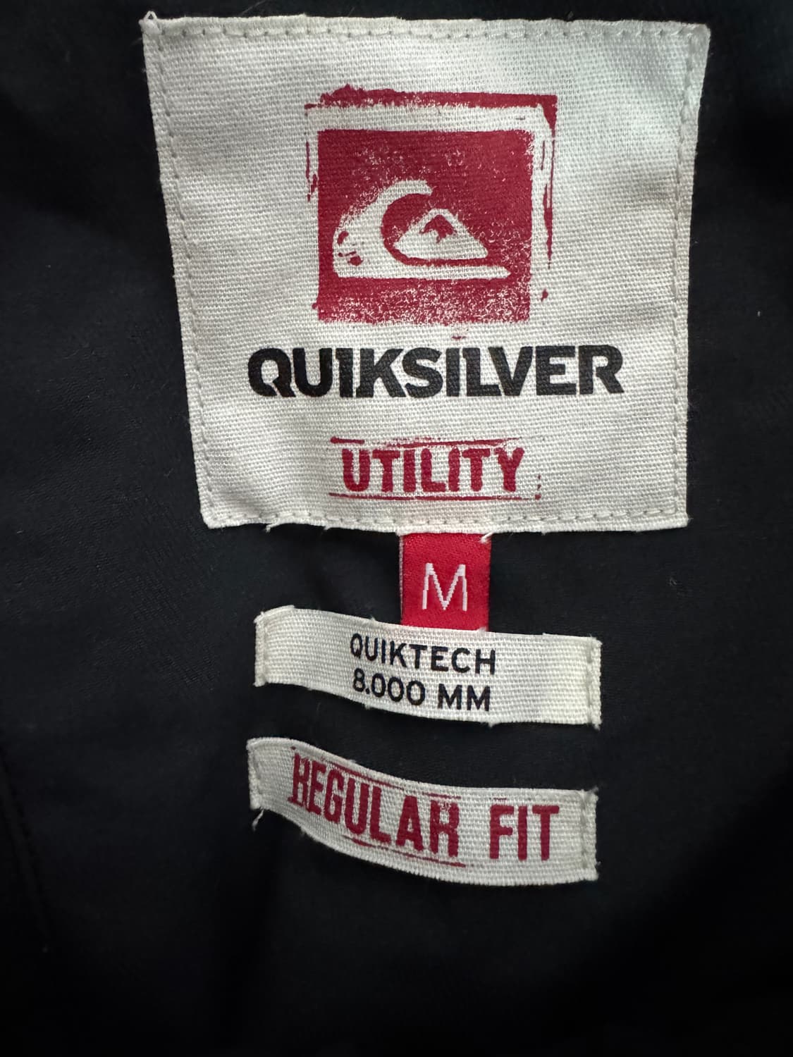 희귀!! 퀵실버 유틸리티 빈티지 스키팬츠 블랙 상품이미지3