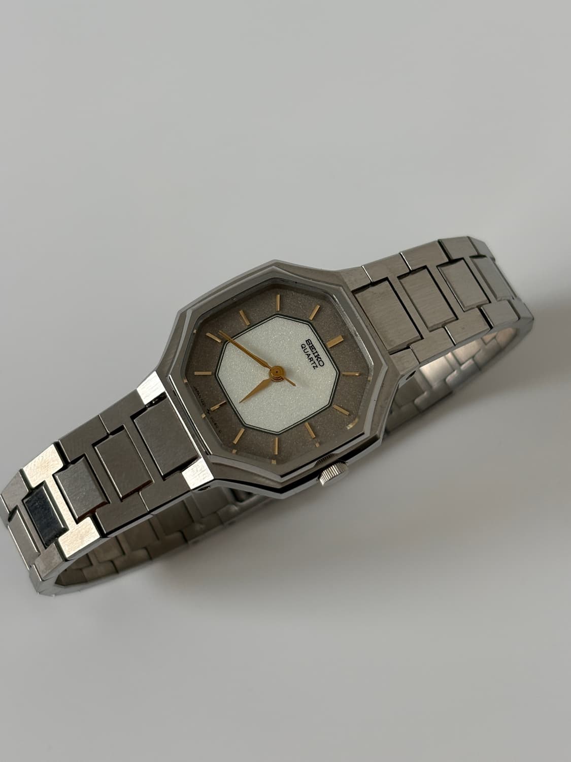 1980s Pearl Dial Silver Ladies Quartz 상품이미지4