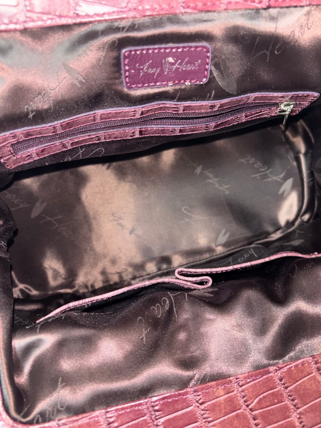 Vintage pink leather shoulder bag 상품이미지6